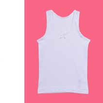 트라이 순면 여자 아기 여아 런닝 나시 85호(13-14세), 85호(13-14세) 백색