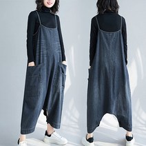 성진 NZ-299 데님 멜빵 바지