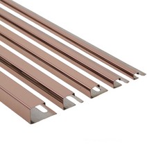 스텐 사각 코너비트 벽 모서리 몰딩 마감재 타일 코너비드 쫄대 재료분리대 2.4MM, 헤어라인 (스크래치), 15x15MM