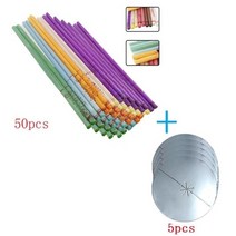 이어 캔들 귀지 플러그 귀 유지 관리 일치 트레이가있는 아로마 테라피 귀 촛불 홍현희, d 50 개 스트레이트