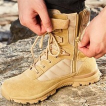 전술화 워커 군화 전술 부츠 군사 전투 하이킹 신발 육군 모래 통기성 공수 함께