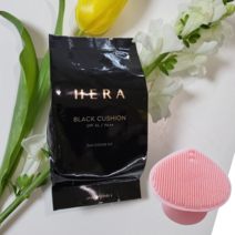 New 헤라 블랙쿠션 +브러쉬 (리뉴얼 버젼), 27N1, 리필+클렌징브러쉬