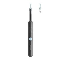 내시경귀이개 Bebird-R1 비주얼 귀 클리너 3.0mm 와이파이 왁스 제거 도구 나선형 청소 카메라 조명 내시경 vac, [02] Black