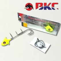 백경조침 BK-228 갈치텐야 더블훅 크러쉬, 1개