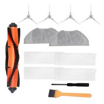 Main Brush Side Filter Mop Cloth For Xiaomi Mijia G1 MJSTG1 Vacuum Cleaner Home Appliance Parts Repl, [01] 주황색