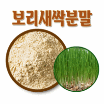 The큰나무 새싹보리분말 2kg 국내산 수경재배 순수 새싹보리분말 황금 새싹보리분말 국산 뿌리까지(아이보리색), 500g, 4팩