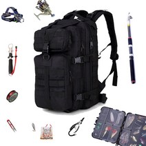 바다 선상 다운샷 낚시 용품 백팩 보조 가방 + 국산마스크