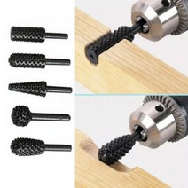 공구제이 HSS 대형 목공용 드릴비트 세트 홀커터 6.2MM 5PCS