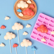 초콜릿 실리콘몰드, 미니동동구름36구(실리콘몰드253), 1개