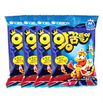 오리온 왕꿈틀이 80g 4개 아이 간식 젤리 과자, 본상품, 본상품선택