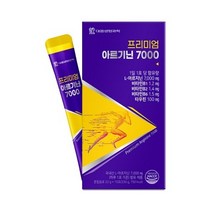 대웅 프리미엄 아르기닌 7000 15포 L아르기닌 비타민B 타우린 포함