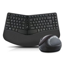 플레오맥스 PEK-N5000 인체공학 무선 키보드 마우스 세트 (USB), 선택하세요