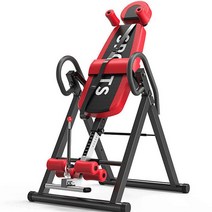 가정용 거꾸리 접이식 거꾸리 코어 허리 운동 헬스 기구 거꾸로 꺼꾸리, 레드, 스포츠 거꾸리