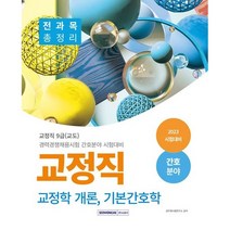 2023 교정직 전과목 총정리(교정학 개론 기본간호학) 간호분야, 투명, 코일링추가