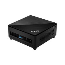 MSI Cubi 5 미니 PC 인텔 코어 i5-10210U 8GB 메모리 250GB SSD Wi-Fi 6 BT 5.1 USB 타입 C 듀얼 디스플레이 무음 블랙