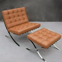 올템블리 라운지체어 패브릭 피넛 오연수의자 안락 1인용쇼파, 블랙 왁스 칠한 상단 레이어 가죽 싱글 의자, 1개