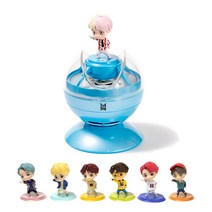 BTS 타이니탄 전멤버 캐릭터피규어 풀세트 +무선 미니 공기청정기 반영구 나노필터, Jimin(공기청정기)+피규어풀세트