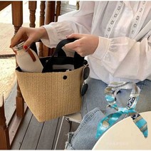 skw 비치 여름 가방 라탄가방