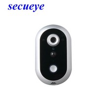 Secueye 1280X720P HD Wifi 비디오 초인종 카메라 1.0MP 실내 비디오 초인종 전화 인터폰 방수 IP65 스마트, 01 은_03 AU 플러그