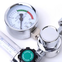 0-25Mpa 아르곤 레귤레이터 CO2 Mig 유량계 가스 용접 게이지 감압기, 한개옵션1, 한개옵션0