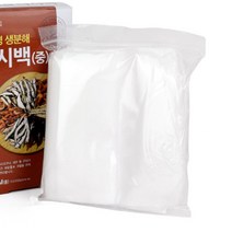 에콜그린 NO미세플라스틱 친환경 생분해 멸치육수 공티백 국물우림백 (대/중/소), 우림백(M)