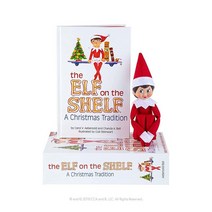 The Elf on the Shelf 걸 라이트 레드 앤 화이트, Christmas Toy, Girl Light