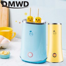 계란찜기 계란말이기계 계란 아침 싱글/더블 오믈렛 마스터 튀긴 소시지 롤러, Yellow Single cup