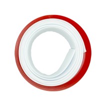 네츄럴파크 PVC 투명 슬림 모서리 보호대 1M 2M 테이프 부착형 책상 가구 코너 가드, 8. 화이트-폭10mm*길이1M