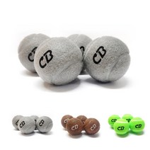 낫소 쿠션볼 4개입 의자소음방지커버, 브라운