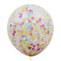 고백하는날 컨페티 풍선 30cm (10개입), 10개입, 08.레인보우