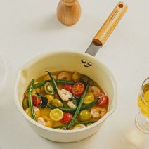 코닝웨어 버터 인덕션 세라믹 쿡웨어 20cm 멀티팬(편수냄비), 380x210x70mm