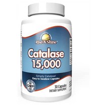 (번들) 라이즈앤샤인 카탈라제 15000 30캡슐 2통 RISE-N-SHINE Catalase, 2개