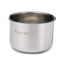 인스턴트 팟 스테인레스 스틸 스텐 내솥, 8 Quart, Inner Pot + Interior Coated In