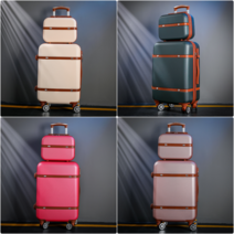 빈티지 여행용 캐리어 보조 레디백 가방 세트 미니 기내용 트렁크