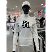 파사디골프 여성 간절기 로고 안기모 기본 반목 이너 티셔츠