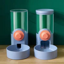 JUSEN 애완견 고양이 자동 급수기 대용량 라브라도 중대형견 마시다 정수기 개 먹이기 고양이정수기, 양수기+정수기, 푸른 색