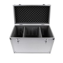 공구 알루미늄 하드케이스 충격방지 가방 툴박스 견고, 검정