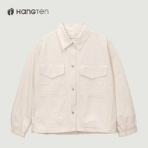 행텐 모다시흥 여성 베이직 코튼 트러커 자켓_005