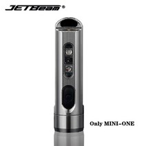 JETBEAM 미니 원 키 체인 라이트 500LMS 365NM 5 색 USB 충전식 스테인레스 스틸 휴대용 UV 손전등 야외 조명, Only Flashlight