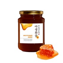 국산꿀 강원도 천연벌꿀 야생화꿀 600g, 1개