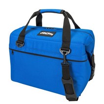 AO Coolers 고밀도 단열재가 있는 오리지널 소프트 쿨러 모시 오크 24캔, 48-can, Royal Blue