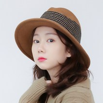 라핑 몬트리 울 모직 페도라 겨울 남자 여성 남여공용 중절모 5Colors
