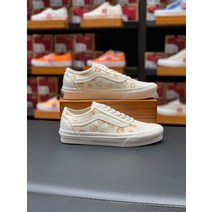 [반스] Ua 올드스쿨 테이퍼드 에코 띠어리 인 아워 핸즈 골든 옐로우 VN0A54F4F3X 남녀공용스니커즈