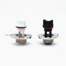 25mm 1 인치 보트 스테인레스 스틸 나일론 배수구 플러그 카약 카누 액세서리용 해양 딩기, [02] Black