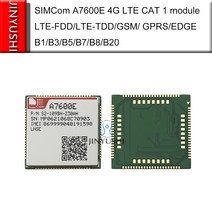 LTE라우터 kt에그 포켓와이파이대여 5g라우터 SIMCom A7600E 4G LTE CAT 1 모듈 LCC LGA LTE-FDD/LTE-TDD/GSM/ GPRS/EDGE B1/
