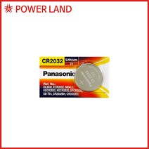 파나소닉 PANASONIC CR2032 포장 1개입 3V 225mAh [리튬건전지], 1개