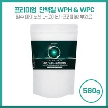 간편한 건강관리 류신WPH유청단백질560g 유청단백가수분해물 유정농축단백분말 완두단백분말 L-로이신 비타민미네랄믹스-SA 아미노액티브BACC 구아검 하루1회 40g씩 섭취, 본문참고, 간편한 건강관리 류신WPH유청단백질560g 유청단백가수