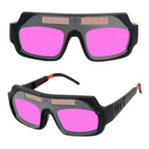 자동 차광 용접 안경 고글 용접면 눈보호, 1개