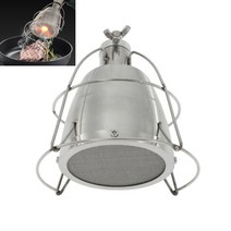 시어잘 요리용토치 토치 스테이크 캠핑 핸드 헬드 녹는 방사기 어댑터 헤드 증압기 부착 액세서리 90도 회전 조리기구, 없음