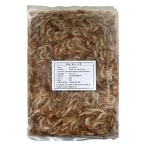 힘찬푸드 냉동 민물새우 400g 2팩 인도산 김장용